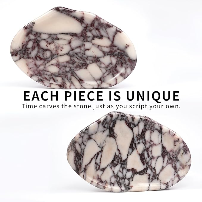 LWALMS Marble Clould Tray for Bathroom - Stone Catchall Jewelry Dish for Kithchen Counter and Aesthetic Room Decor, Cute Decorative Vanity Dishes for Trinket Ring Key Candle (9.5'' x 6.3'')