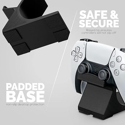 Game Controller Desktop Holder Stand (2 Pack) - Universal Design for Xbox ONE, PS5, PS4, PC, Steelseries, Steam & More, Reduce Clutter UGDS-05 by Brainwavz