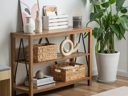 StorageWorks Wicker Baskets for Organizing in Kitchen and Bathroom