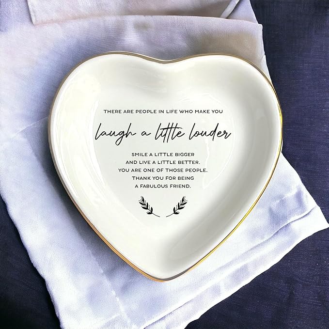 HatafaFurni Sympathy Gift, Heart Ring Dish, Jewelry Dish, Jewelry Storage, Trinket Storage, Memorial Gift, In Loving Memory, Memorial Keepsake, Loss of Loved One, Something Beautiful Remains…