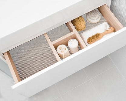 Shelf Liners for Kitchen Cabinets Non Slip 16 Inch Wide X 20 Ft Non Adhesive Drawer Liner Waterproof Clear Cabinet Liner Oil Proof Shelves Liner for Refrigerator Cupboard Pantry Closet Bathroom