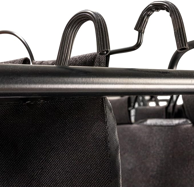 Household Essentials Rolling Laundry Sorter, 4 Bag Laundry Sorter Cart with Washable and Removable Bags, Black