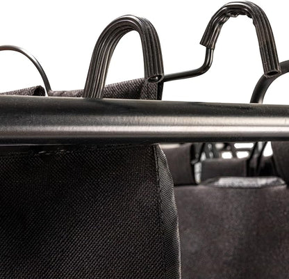 Household Essentials Rolling Laundry Sorter, 4 Bag Laundry Sorter Cart with Washable and Removable Bags, Black