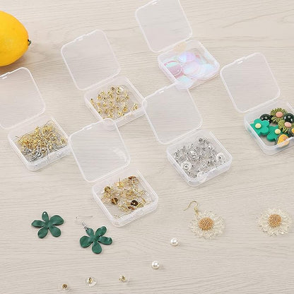Mr. Pen- Small Plastic Containers, Clear, 12 pcs, Small Bead Organizer, Small Containers for Organizing, Bead Containers, Small Plastic Box, Mini Containers, Small Plastic Storage Containers