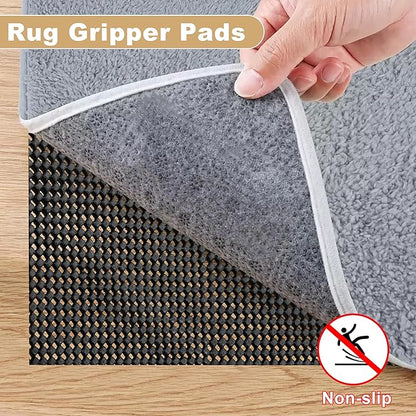 Shelf Liner for Kitchen Cabinet, Durable with Strong Grip, Non Adhesive Liners Protect Kitchen Cabinets and Cupboard, Pantry, Bathroom Drawers and Shelves, Desks-12" x 120" (Black)