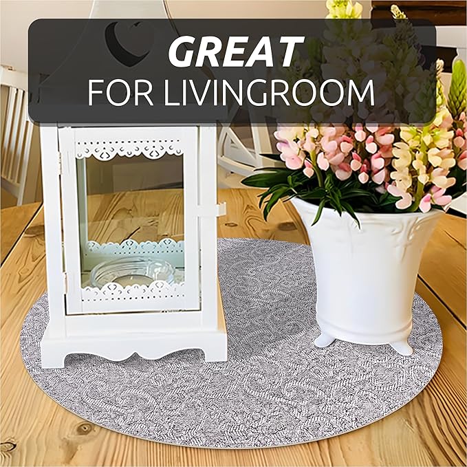 12X120 Inch Shelf Liner with Scissor & Tape Measure for Kitchen Cabinets, PVC Drawer Liner for Dresser Non-Slip Bathroom, Non-Adhesive Cabinet Liner Washable (Black)