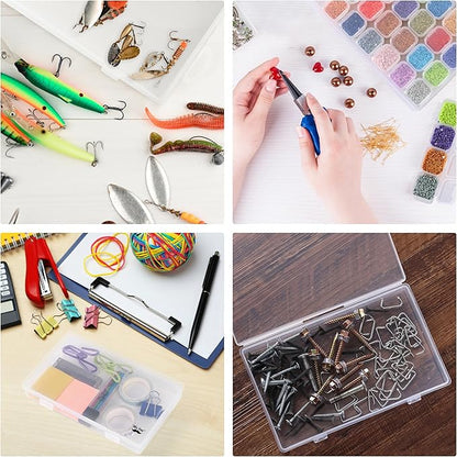 Mr. Pen-28 Grids, 2 Pack, Bead Storage Containers with 160pcs Label Stickers, Diamond Art, Bead Box, Diamond Painting Organizer