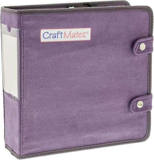 Craft Mates Bead Organizer, Locking Compartments, Clear Plastic Storage Containers for Buttons, Pins, Jewelry, Diamond Art and Craft Supplies, Large Portable Organizer for Crafters and Teachers