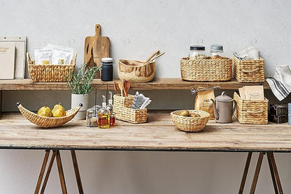 Chidori Sangyo PANTRY STORAGE HC-053NA Water Hyacinth Basket