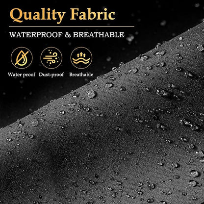 2 Pack STEVOY 40" Breathable Garment Bag, Suit Covers, Travel Carrier Bag with Handles, Foldover