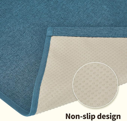 Teniux Remote Control Holder Armchair Caddy for Recliner Couch, Non-Slip Armrest Organizer with 5 Pockets for Magazine, Tablet, Phone, iPad (Teal)
