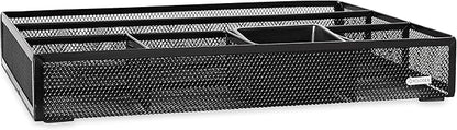 Rolodex Mesh Collection Drawer Organizer Black (22131)