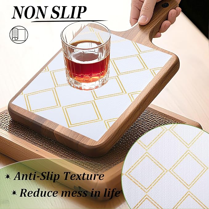 Drawer Liners for Kitchen Cabinets Non Slip Shelf Liner 15 Inch X 20 Ft Waterproof Cabinet Liner Non Adhesive Shelf Paper for Kitchen Bathroom Closet Refrigerator Cupboard Pantry Dress