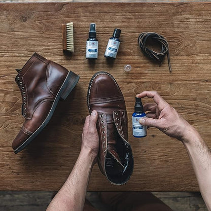 Cobbler's Choice Shoe Care Travel Kit - Travel Friendly Shoe Care Kit, Clean Ingredients, Effective Results!